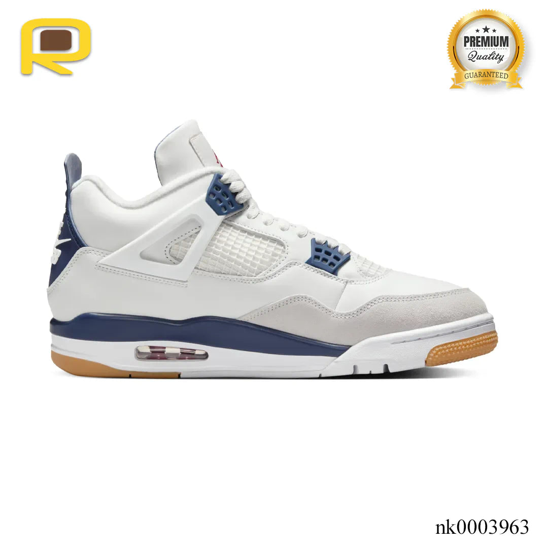 AJ 4 SB Navy Shoes Sneakers - nk0003963 image 2