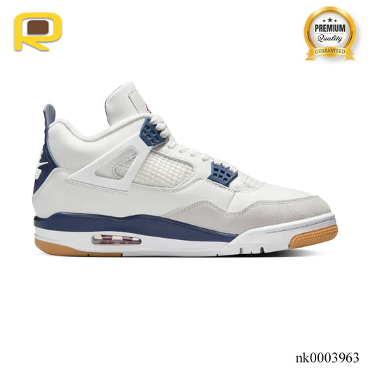 AJ 4 SB Navy Shoes Sneakers - nk0003963 image 2