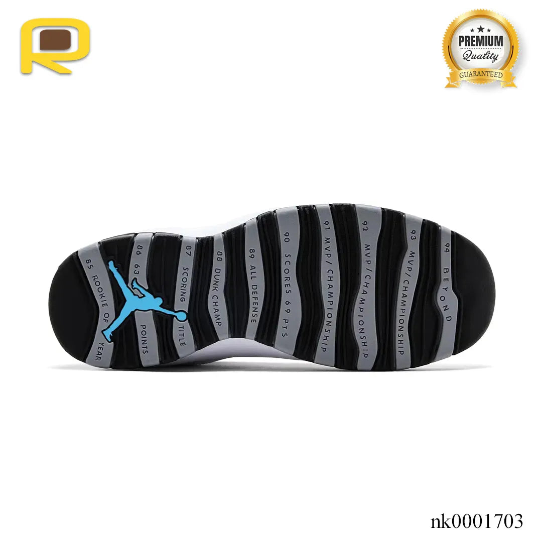 AJ 10 Retro Steel Shoes Sneakers - nk0001703 image 4