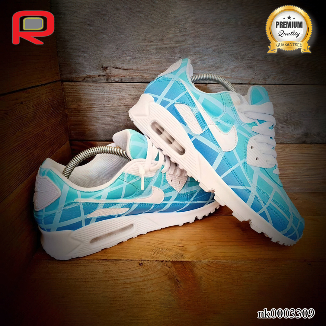 AM 90 Enigma Custom Shoes Sneakers - nk0003309 image 3