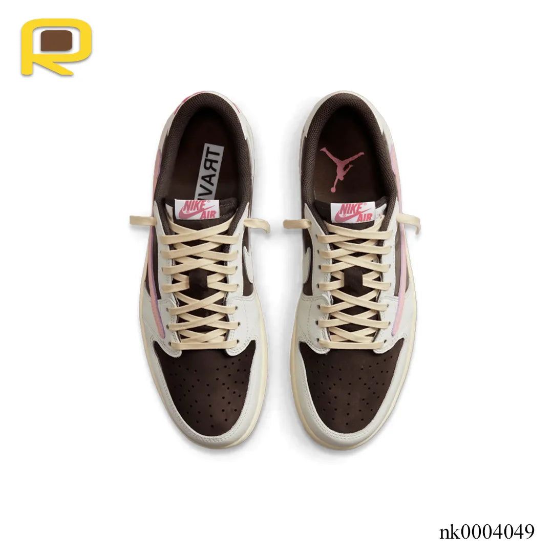 Travis Scott x AJ 1 Low Dark Pony Shoes Sneakers - nk0004049 image 3