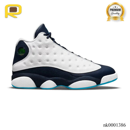 AJ 13 Retro White Obsidian Powder Blue Shoes Sneakers - nk0001386 image 0