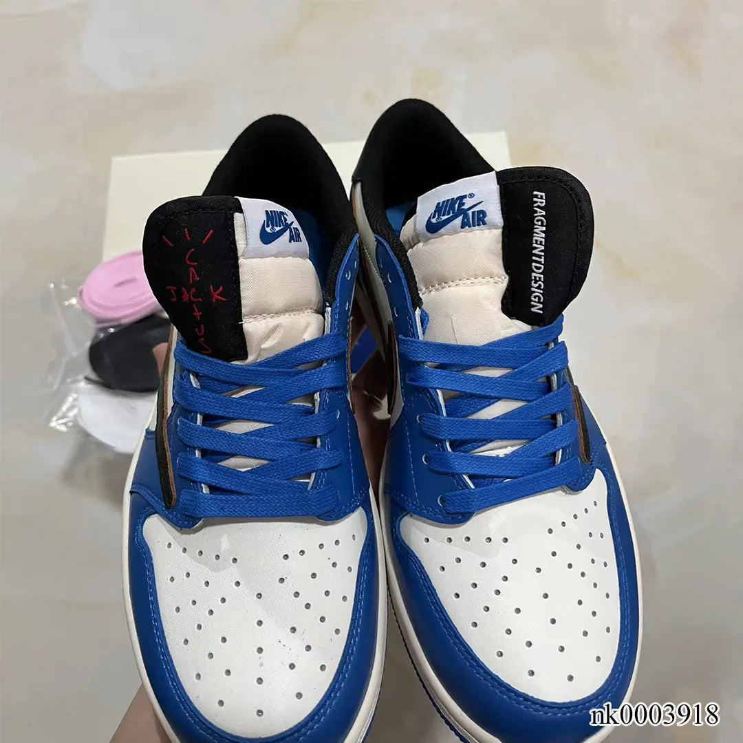 Travis Scott x Fragment Design x AJ 1 Low Sample Shoes Sneakers - nk0003918 image 6