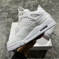 AJ 4 NET White Shoes Sneakers - nk0003908 image 7