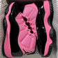 AJ 11 Black Pink Shoes Sneakers - nk0004315 image 3