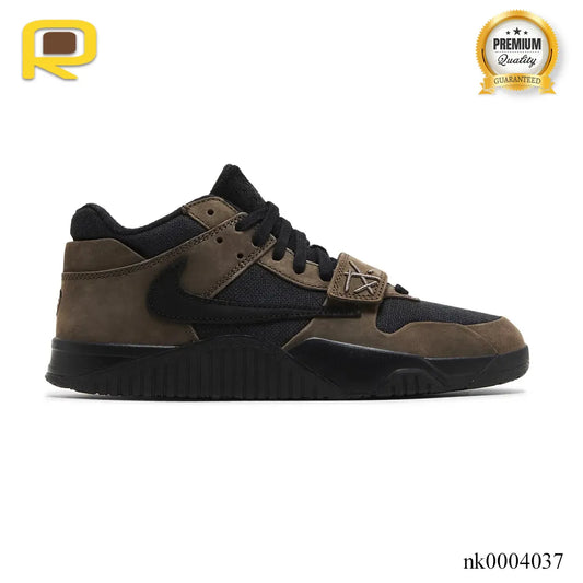 Travis Scott x Jumpman Jack Dark Mocha Shoes Sneakers - nk0004037 image 0