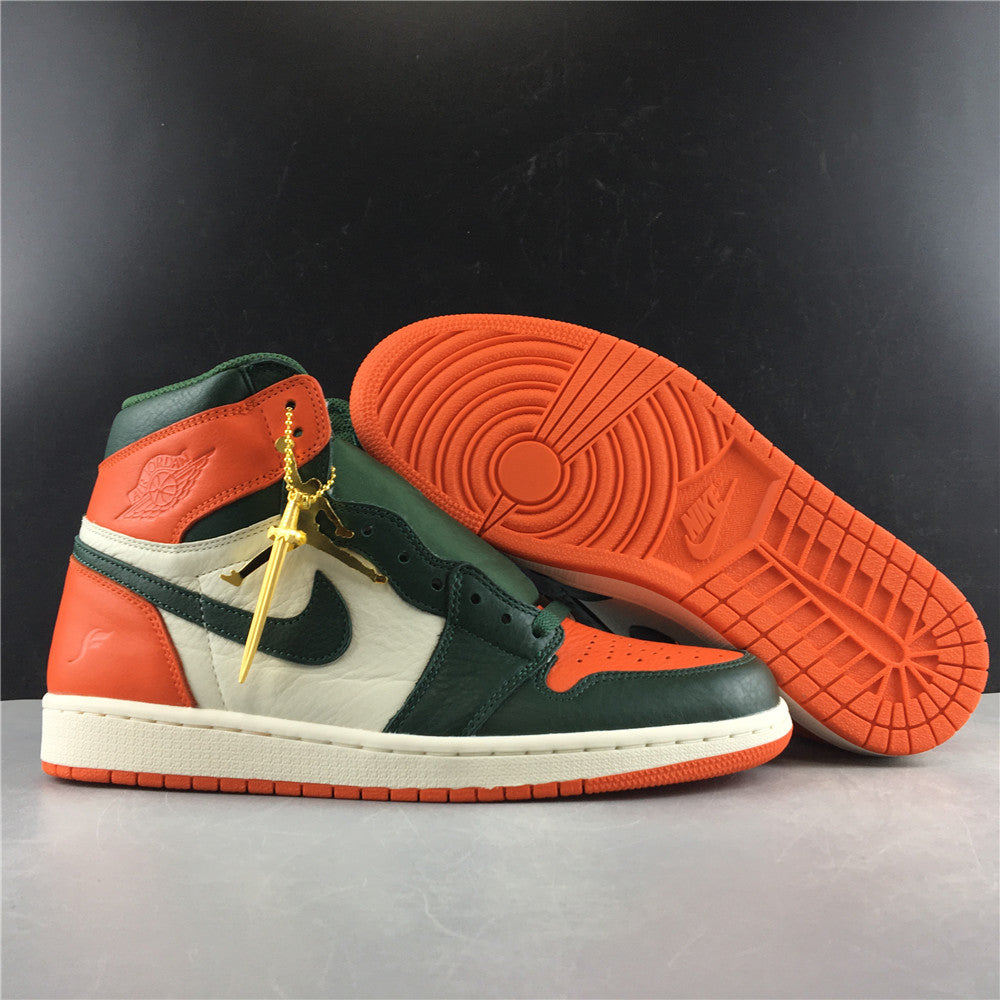 AJ 1 Retro High SoleFly Art Basel Sail Shoes Sneakers - nk0000173 image 8