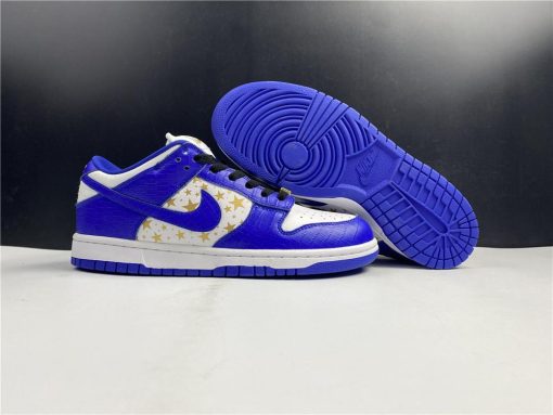 SB Dunk Low White Blue x Supreme Shoes Sneakers - nk0001447 - Image 3