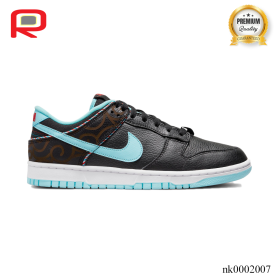 Dunk Low Barber Shop Black Shoes Sneakers - nk0002007
