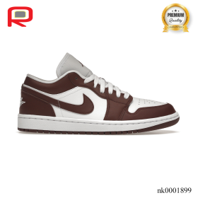 AJ 1 Low Team Red Shoes Sneakers - nk0001899