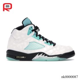 AJ 5 Retro Island Green Shoes Sneakers - nk0000087-2