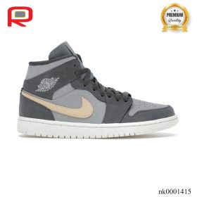 AJ 1 Mid Grey Onyx Shoes Sneakers - nk0001415