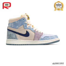 AJ 1 Zoom CMFT Celestine Blue Shoes Sneakers - nk0001895