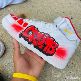 AF 1 Mid Crumb Custom Shoes Sneakers - nk0002449