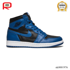 AJ 1 Retro High OG Dark Marina Blue Shoes Sneakers - nk0001976