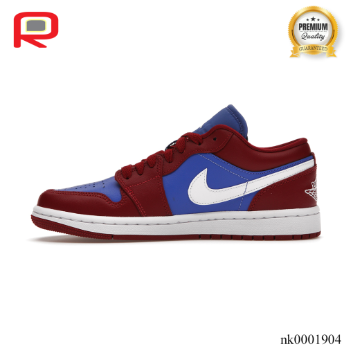 AJ 1 Low Pomegranate Medium Blue Shoes Sneakers - nk0001904 - Image 2