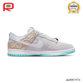 Dunk Low Barbershop Grey Shoes Sneakers - nk0001974