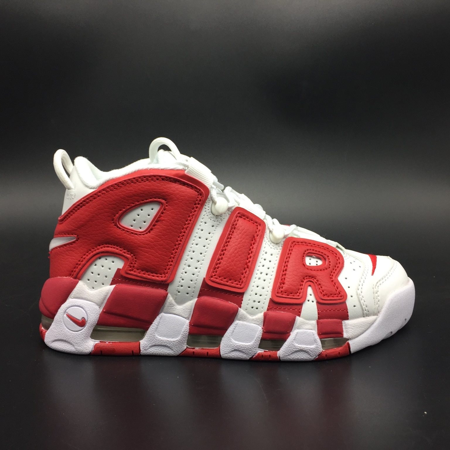 Air More Uptempo Varsity Red Shoes Sneakers - nk0000096-2 - Image 6