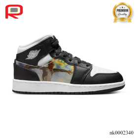 AJ 1 Mid Hologram Shoes Sneakers - nk0002340