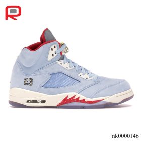 AJ 5 Retro Trophy Room Ice Blue Shoes Sneakers - nk0000146
