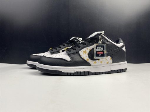 SB Dunk Low Stars Black x Supreme Shoes Sneakers - nk0001445 - Image 4