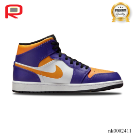 AJ 1 Mid Lakers Shoes Sneakers - nk0002411