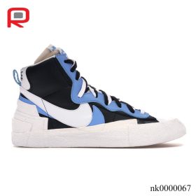Blazer Mid sacai White Black Legend Blue Shoes Sneakers - nk0000067