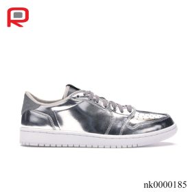 AJ 1 Retro Low Pinnacle Metallic Silver Shoes Sneakers - nk0000185-2