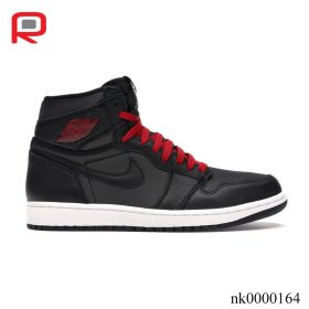 AJ 1 Retro High Black Satin Gym Red Shoes Sneakers - nk0000164-2