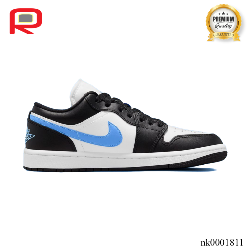 AJ 1 Low Black/University Blue Shoes Sneakers - nk0001811