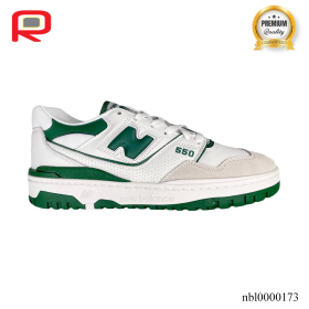 NB 550 Green and White Shoes Sneakers - nbl0000173