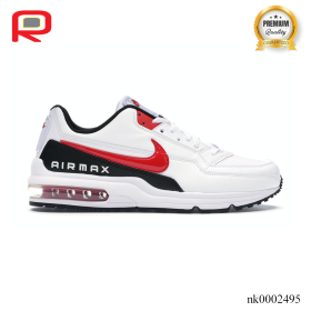 AM LTD 3 White Red Black Shoes Sneakers - nk0002495