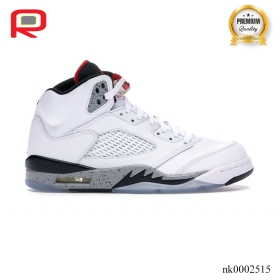 AJ 5 Retro White Cement Shoes Sneakers - nk0002515