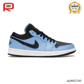 AJ 1 Low University Blue Black Shoes Sneakers - nk0002540