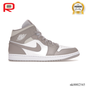 AJ 1 Mid Linen Shoes Sneakers - nk0002545