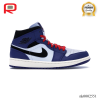 AJ 1 Mid Deep Royal Blue Black Shoes Sneakers - nk0002551