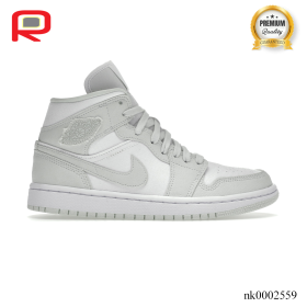 AJ 1 Mid Spruce Aura Shoes Sneakers - nk0002559