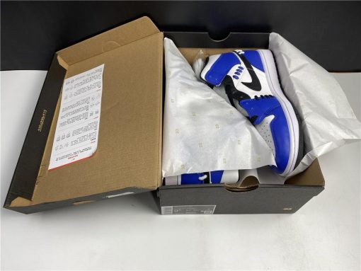 AJ1 Mid SE "Game Royal" White Blue Black Shoes Sneakers - nk0001420 - Image 7