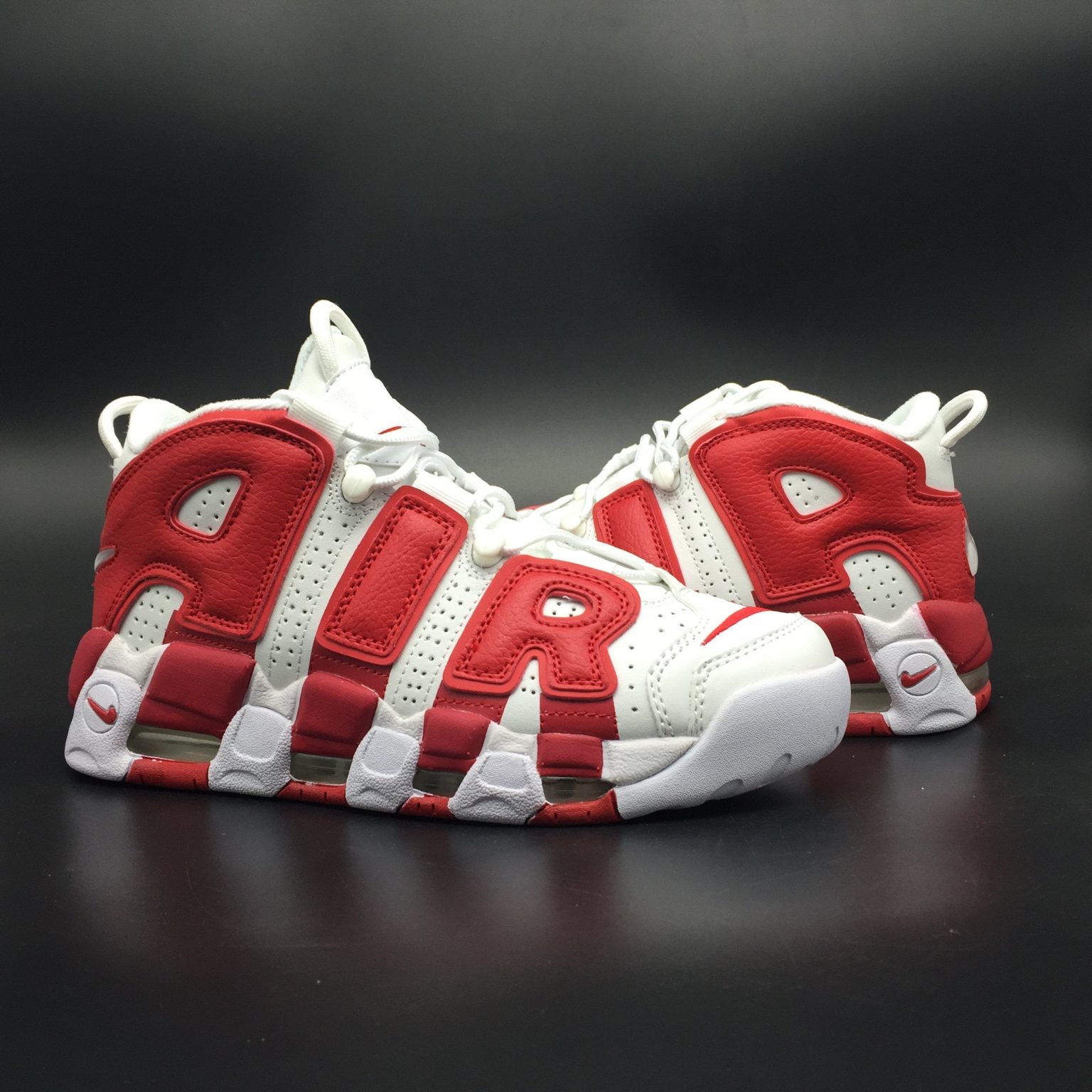 Air More Uptempo Varsity Red Shoes Sneakers - nk0000096-2 - Image 4
