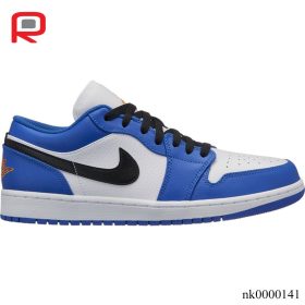 AJ 1 Low Hyper Royal Orange Peel Shoes Sneakers - nk0000141