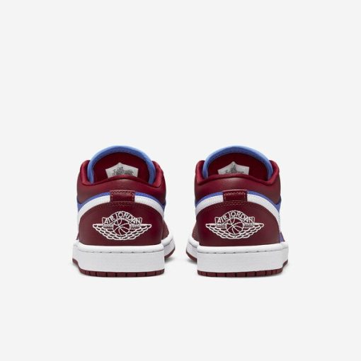 AJ 1 Low Pomegranate Medium Blue Shoes Sneakers - nk0001904 - Image 4