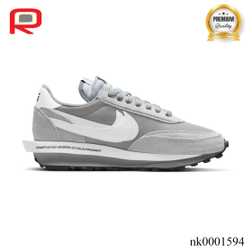 Fragment x Sacai x LDWaffle Light Smoke Grey Shoes Sneakers - nk0001594