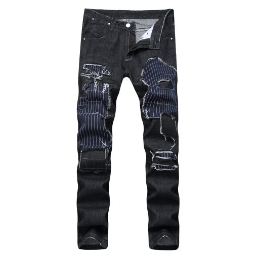 Gotta Get Mine Distressed Straight Jeans - Image 7