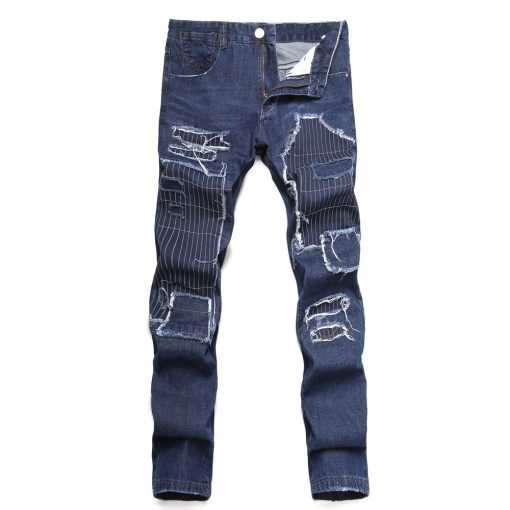 Gotta Get Mine Distressed Straight Jeans - Image 9