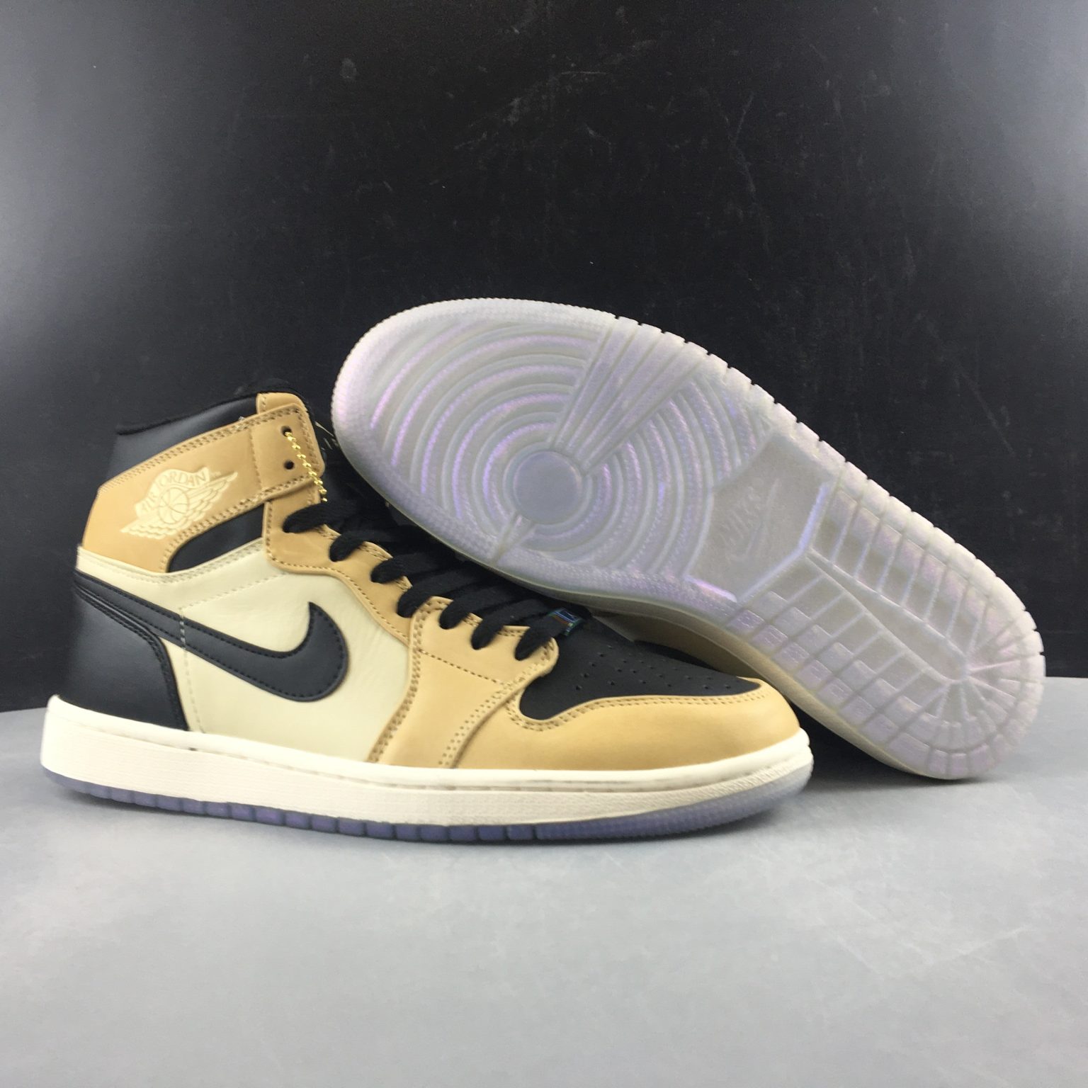 AJ 1 Retro High Black Mushroom (W) Shoes Sneakers - nk0000223 - Image 11