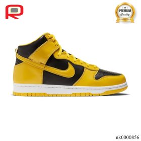 Dunk High Black Varsity Maize Shoes Sneakers - nk0000856