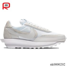 LD Waffle Sacai White Nylon Shoes Sneakers - nk0000202