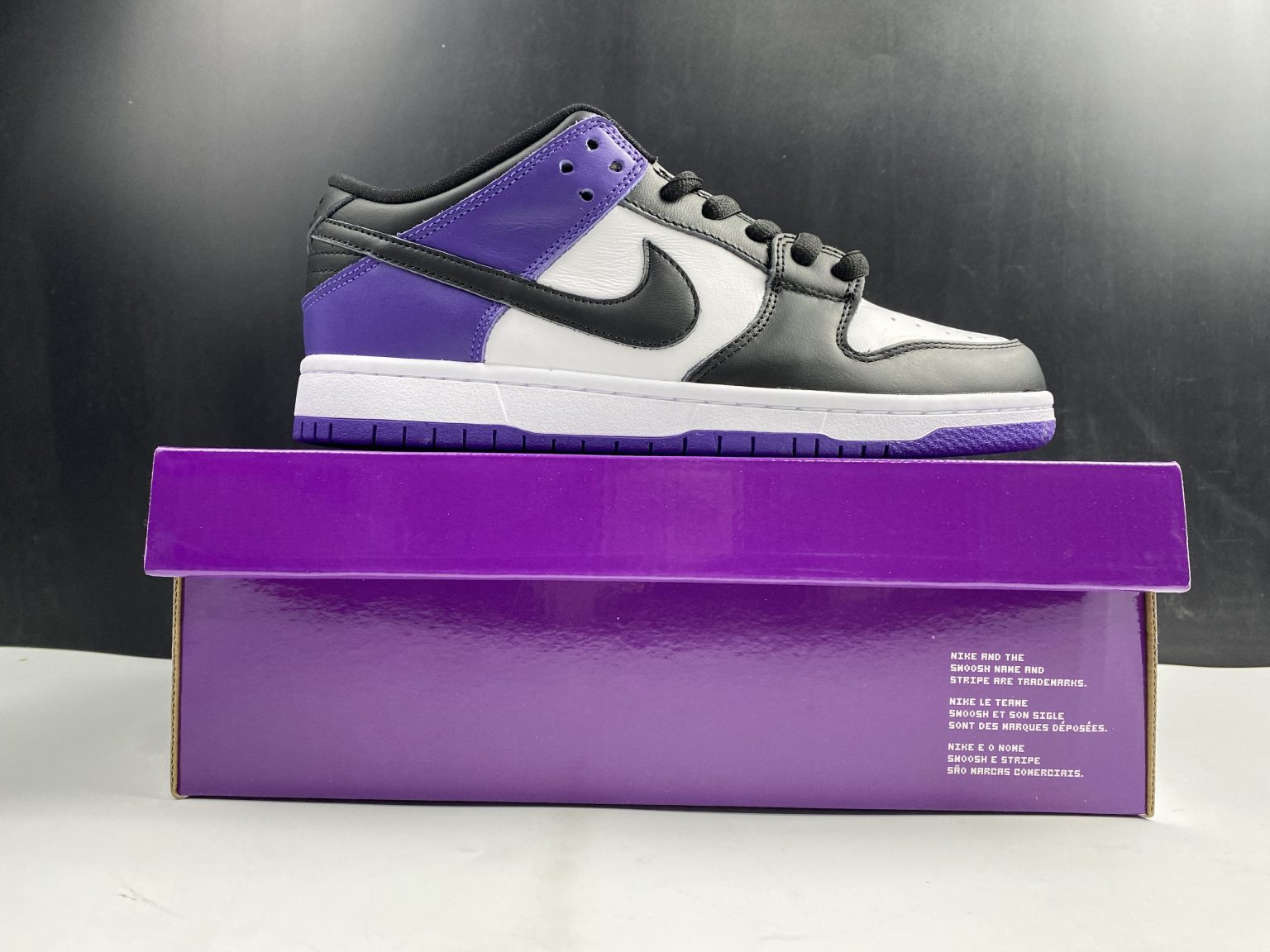 SB Dunk Low Court Purple Shoes Sneakers - nk0001460 - Image 14