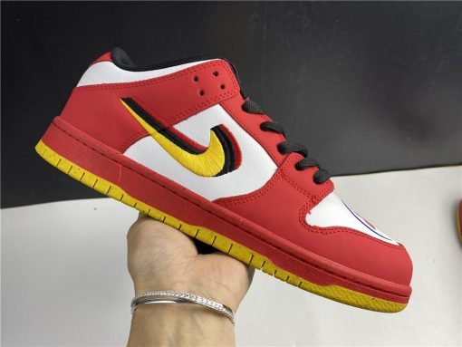 SB Dunk Low White Red Yellow Shoes Sneakers - nk0001362 - Image 5