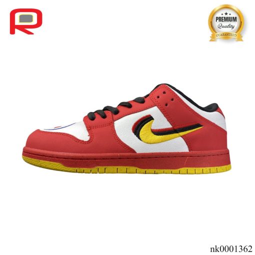 SB Dunk Low White Red Yellow Shoes Sneakers - nk0001362 - Image 2